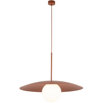 Chandelier on a string SLATE 1xE27/15W/230V d. 65 cm brick