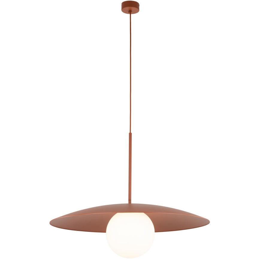 Chandelier on a string SLATE 1xE27/15W/230V d. 65 cm brick
