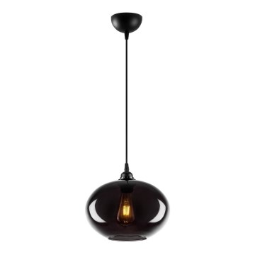 Chandelier on a string SMOKED 1xE27/40W/230V