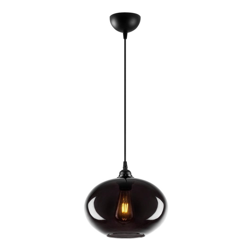 Chandelier on a string SMOKED 1xE27/40W/230V