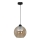 Chandelier on a string SOFIA 1xE27/60W/230V brown