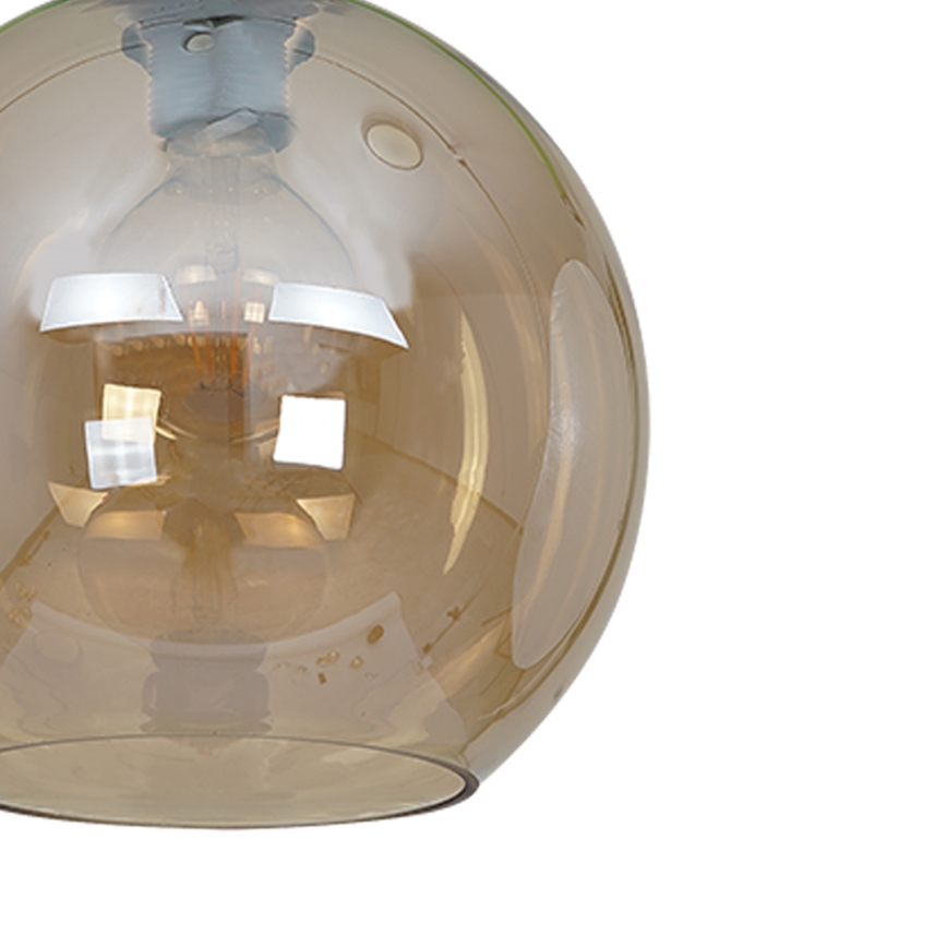 Chandelier on a string SOFIA 1xE27/60W/230V brown