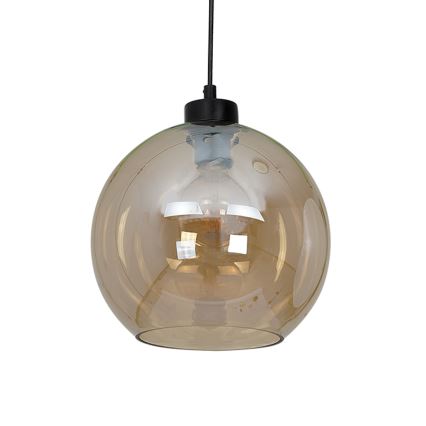 Chandelier on a string SOFIA 1xE27/60W/230V brown