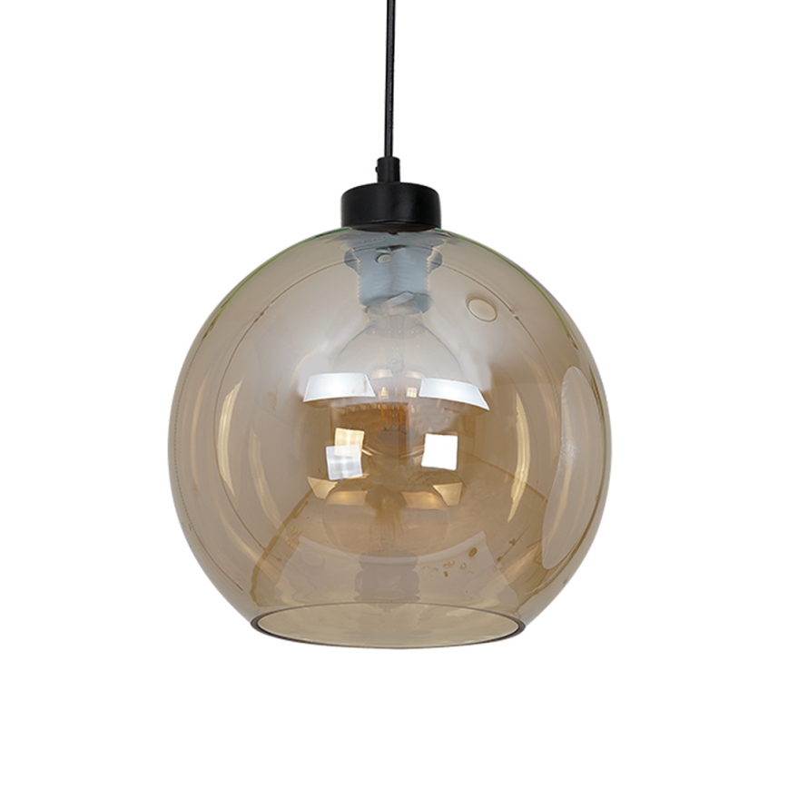 Chandelier on a string SOFIA 1xE27/60W/230V brown