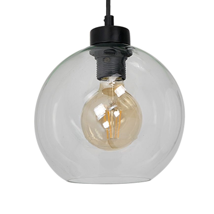Chandelier on a string SOFIA 1xE27/60W/230V clear