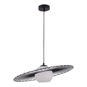 Chandelier on a string SOL 1xE27/60W/230V black
