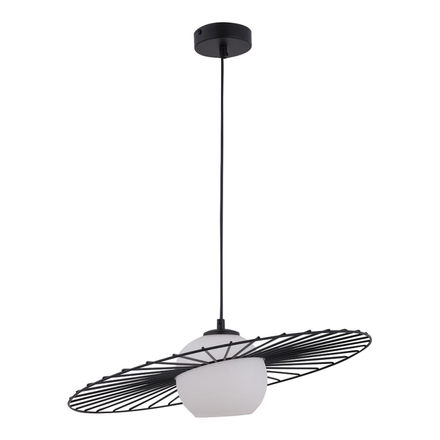 Chandelier on a string SOL 1xE27/60W/230V black