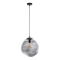 Chandelier on a string SOL 1xE27/60W/230V black