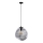 Chandelier on a string SOL 1xE27/60W/230V black