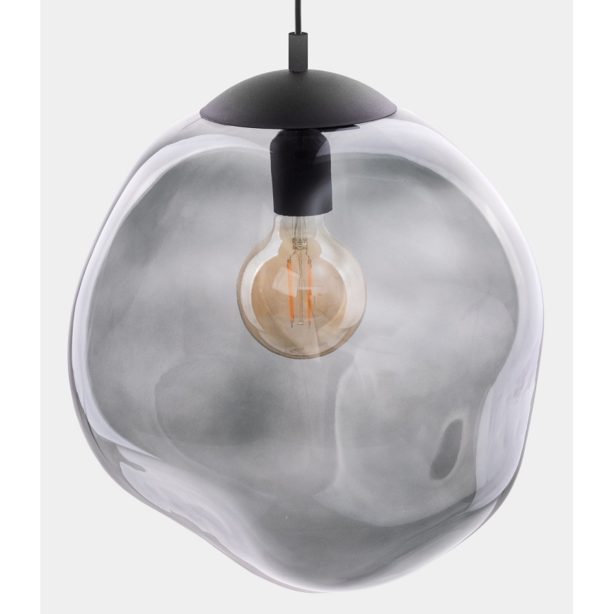 Chandelier on a string SOL 1xE27/60W/230V black