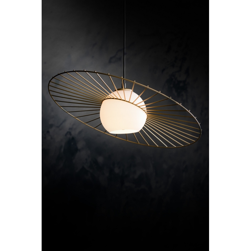 Chandelier on a string SOL 1xE27/60W/230V gold