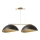 Chandelier on a string SOLAR 2xE27/60W/230V gold