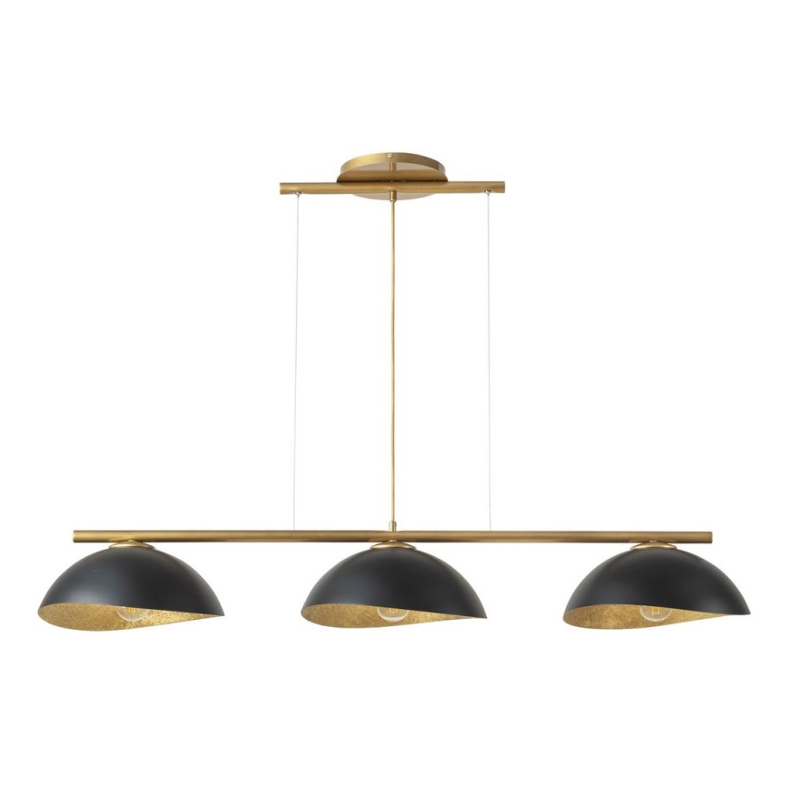 Chandelier on a string SOLAR 3xE27/60W/230V gold