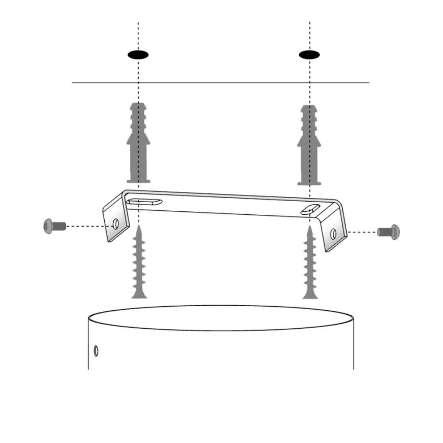 Chandelier on a string SOLARIS 1xE27/60W/230V d. 69 cm black/gold