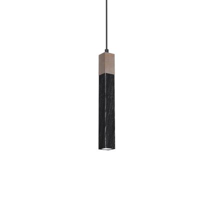 Chandelier on a string SOLO 1xGU10/MR11/40W/230V black