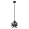 Chandelier on a string SOLO BLACK 1xE27/60W230V black/gold