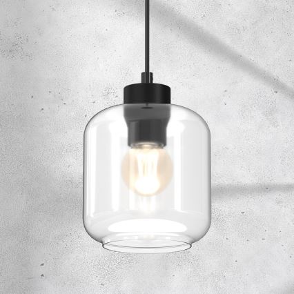 Chandelier on a string SOMBRA 1xE27/60W/230V transparent