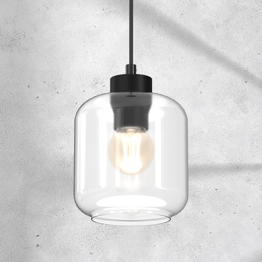 Chandelier on a string SOMBRA 1xE27/60W/230V transparent