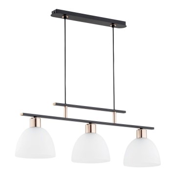 Chandelier on a string SONATA 3xE27/60W/230V brass