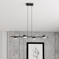 Chandelier on a string SORA 4xGX53/12W/230V black
