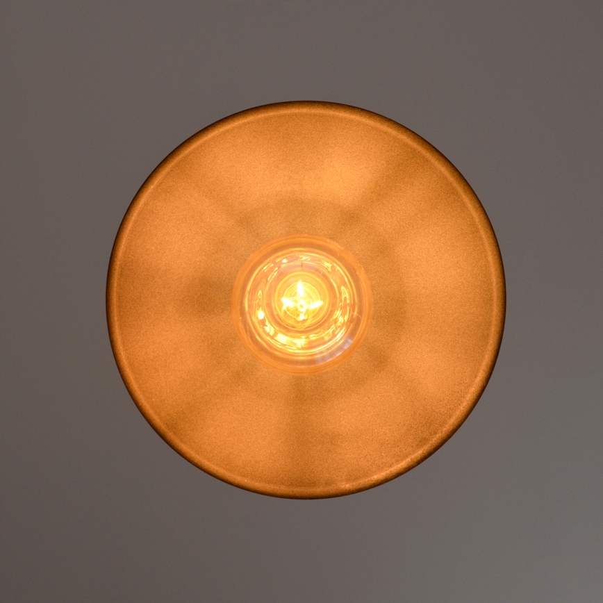 Chandelier on a string SORAPIS 1xE27/15W/230V black