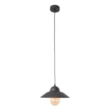Chandelier on a string SORAPIS 1xE27/15W/230V black