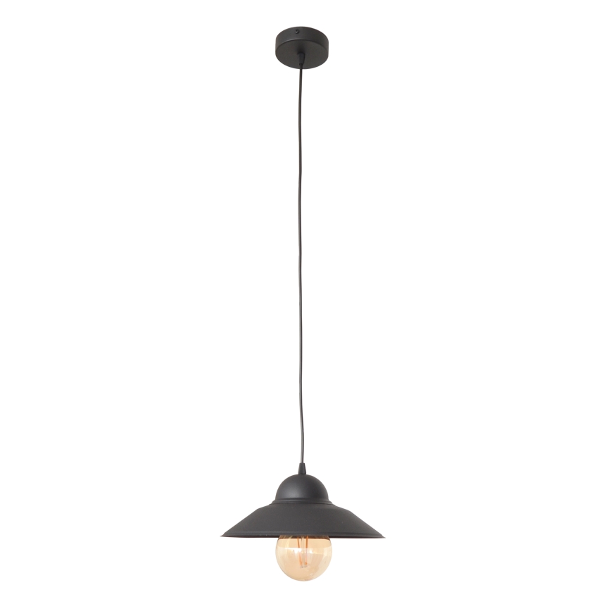 Chandelier on a string SORAPIS 1xE27/15W/230V black