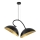 Chandelier on a string SPACE 2xE27/60W/230V black/gold