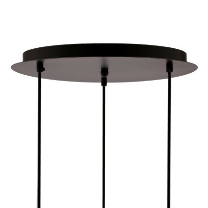 Chandelier on a string SPIEGA 3xE27/60W/230V gold/black