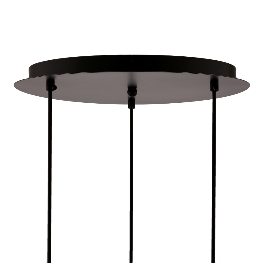 Chandelier on a string SPIEGA 3xE27/60W/230V gold/black
