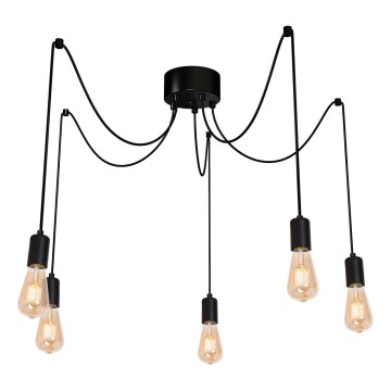 Chandelier on a string SPINDEL 5xE27/60W/230V spider