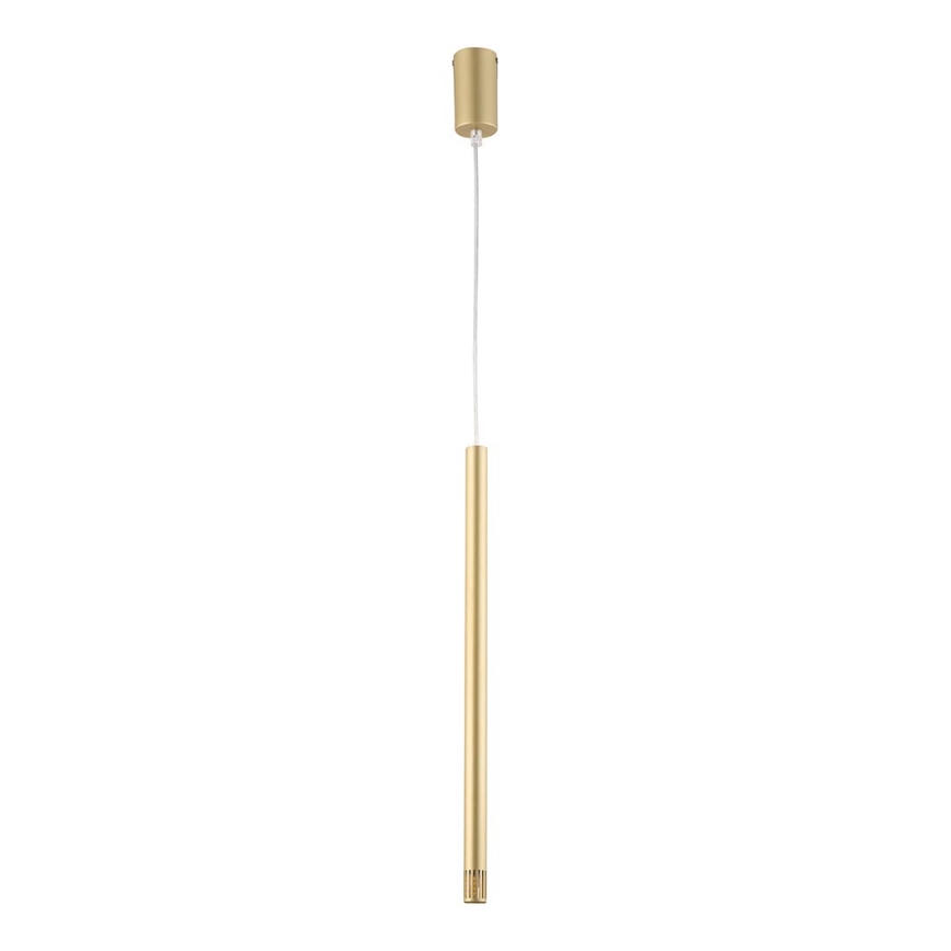 Chandelier on a string STALACTITE LASER 1xG9/2,5W/230V gold