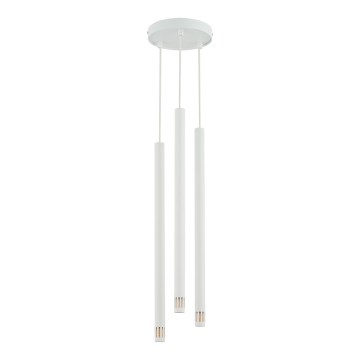 Chandelier on a string STALACTITE LASER 3xG9/3W/230V white
