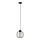 Chandelier on a string STARLIGHT 1xE27/15W/230V black/silver