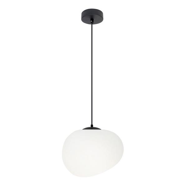 Chandelier on a string STONES 1xE27/40W/230V d. 20 cm
