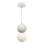 Chandelier on a string STRING 1xG9/4W/230V white
