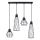 Chandelier on a string SUBA 4xE27/15W/230V black