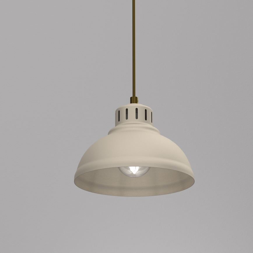 Chandelier on a string SVEN 1xE27/15W/230V beige