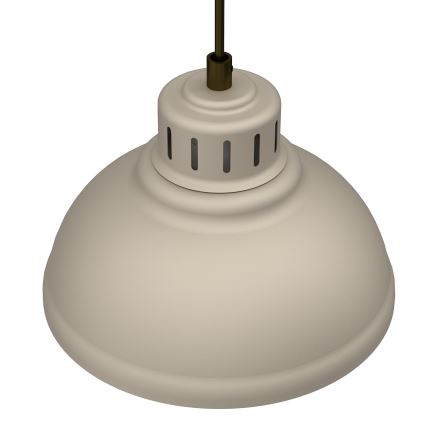Chandelier on a string SVEN 1xE27/15W/230V beige