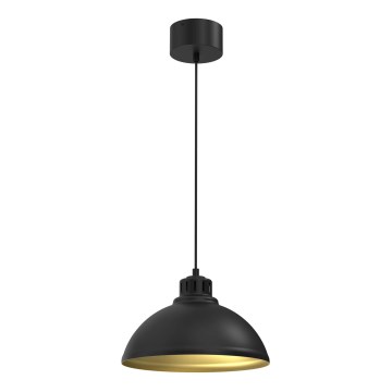 Chandelier on a string SVEN 1xE27/15W/230V black/gold