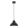 Chandelier on a string SVEN 1xE27/15W/230V black