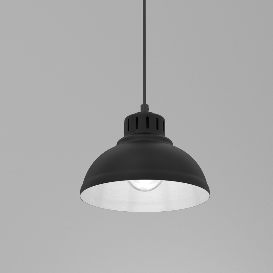 Chandelier on a string SVEN 1xE27/15W/230V black