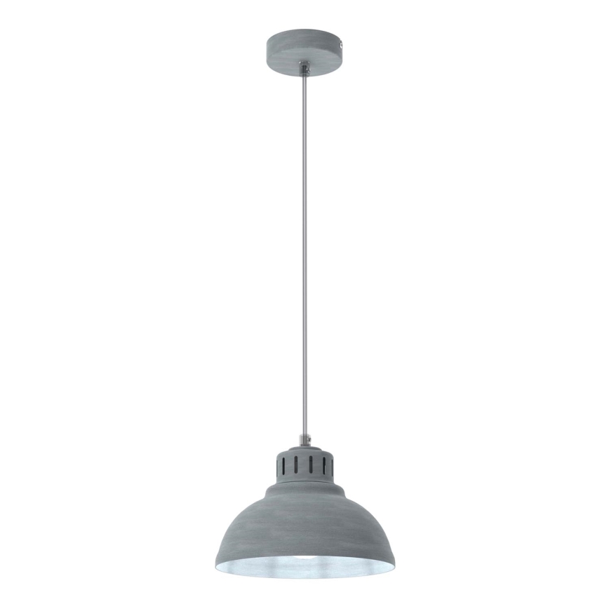 Chandelier on a string SVEN 1xE27/15W/230V grey