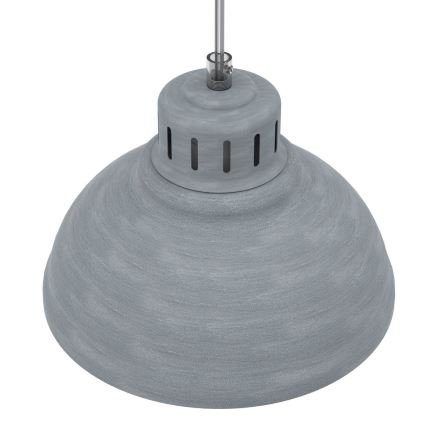 Chandelier on a string SVEN 1xE27/15W/230V grey