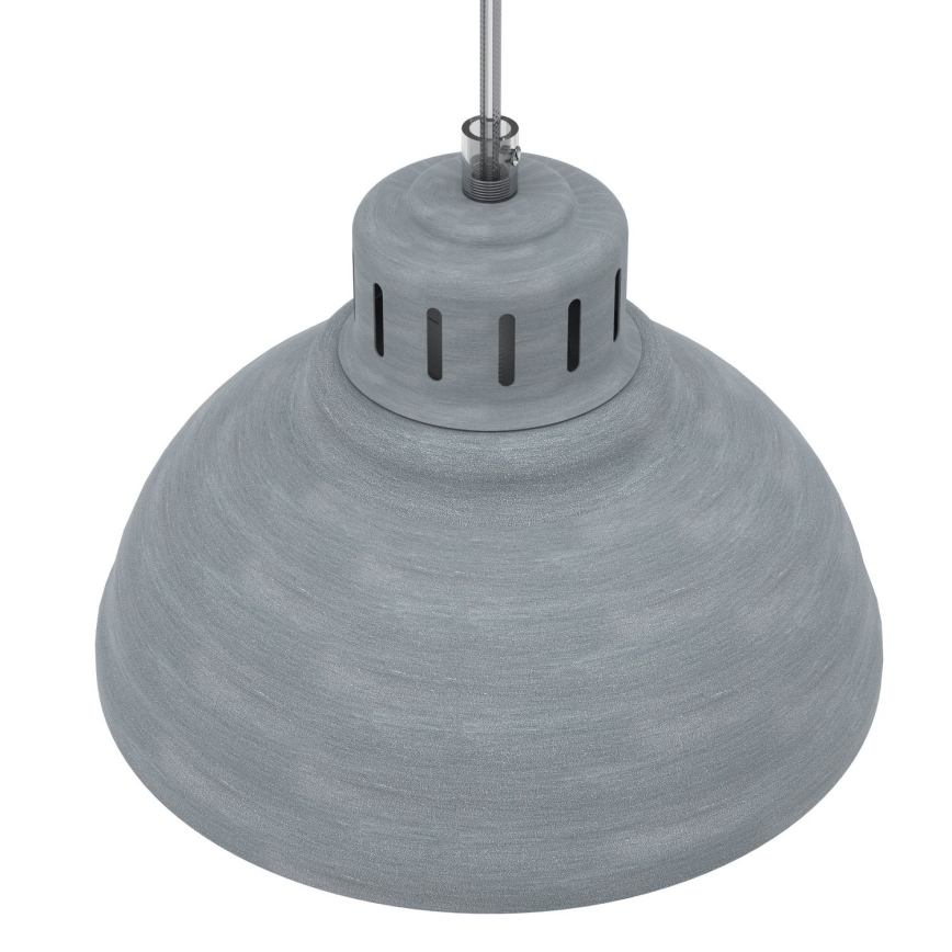 Chandelier on a string SVEN 1xE27/15W/230V grey