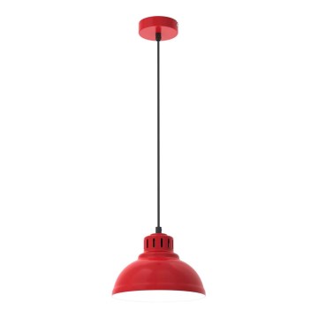 Chandelier on a string SVEN 1xE27/15W/230V red