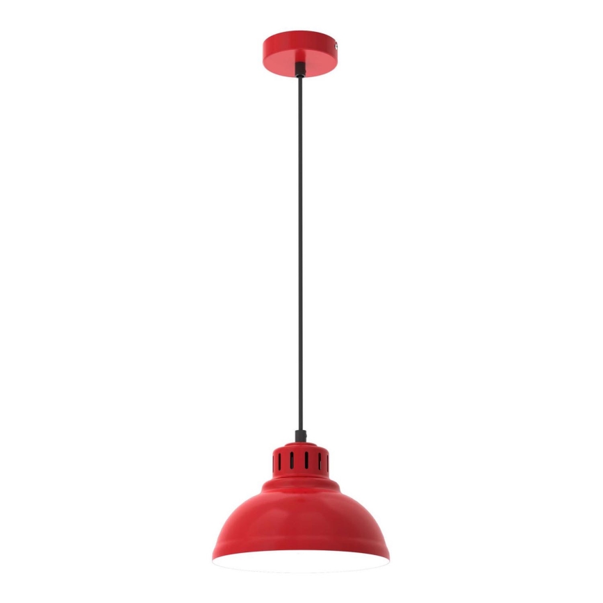 Chandelier on a string SVEN 1xE27/15W/230V red