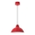 Chandelier on a string SVEN 1xE27/15W/230V red