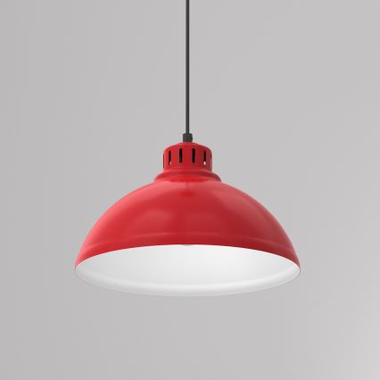 Chandelier on a string SVEN 1xE27/15W/230V red