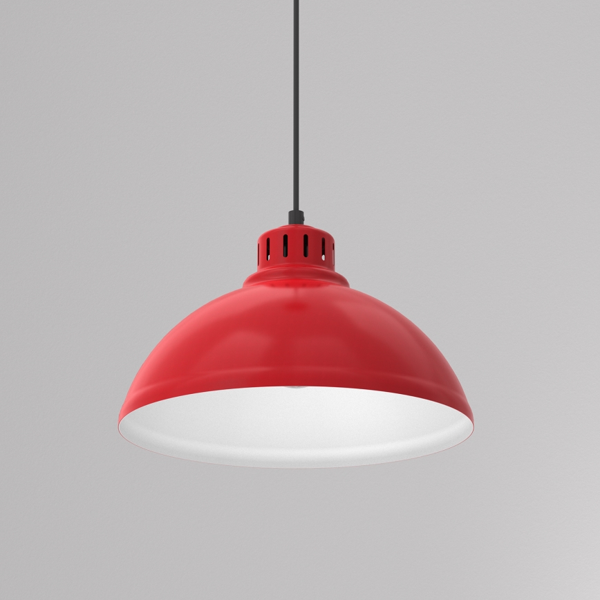Chandelier on a string SVEN 1xE27/15W/230V red